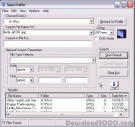 SearchWin screenshot